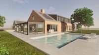 Mpdern baksteen villa - Eshuis Architect